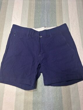 Head Navy Flat-Front Performance Shorts- Golf- Size 6